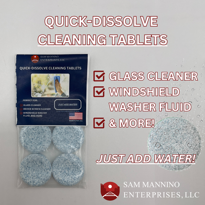 Quick-Dissolve Cleaning Tablets (4 Pack)